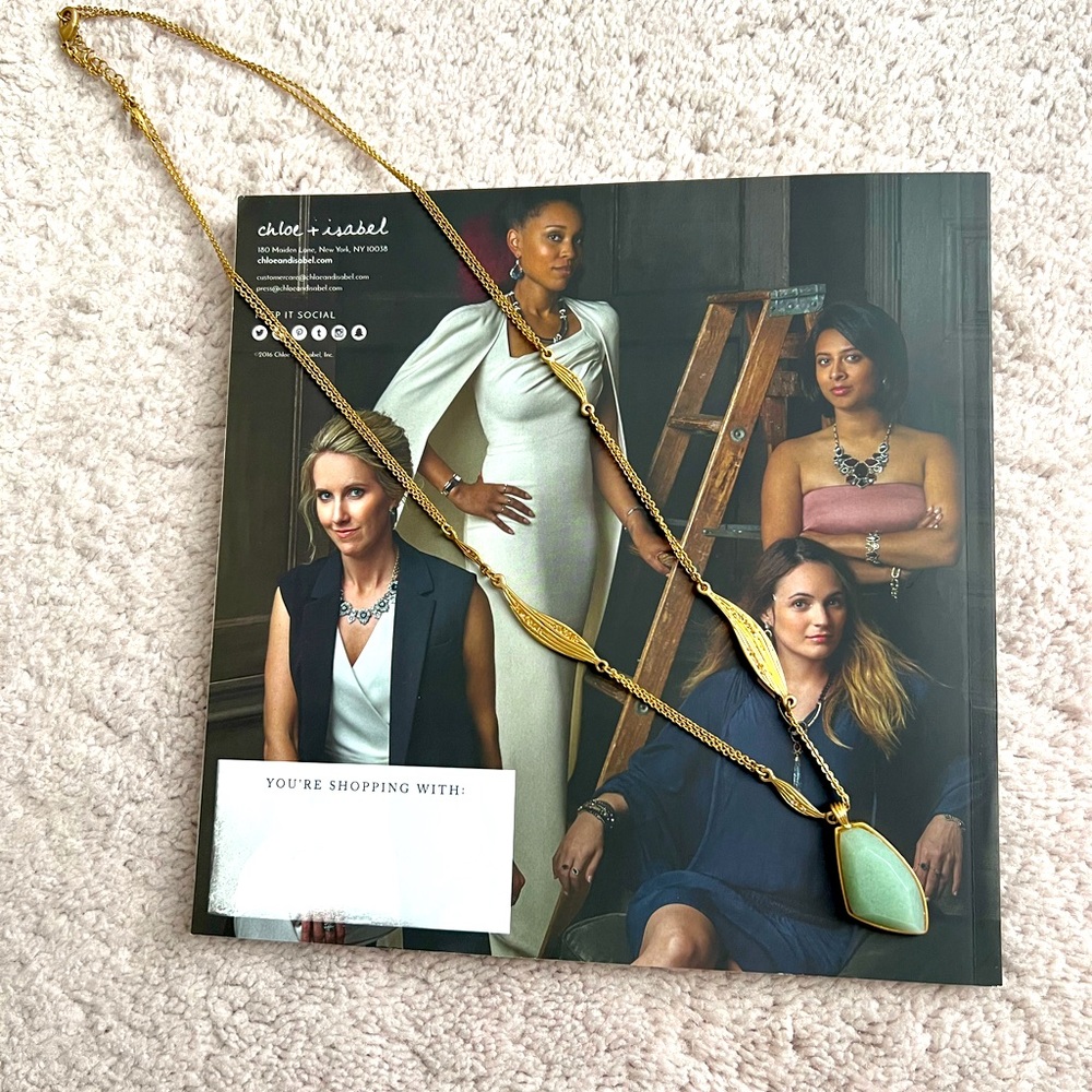 Chloe + Isabel Aventurine Necklace